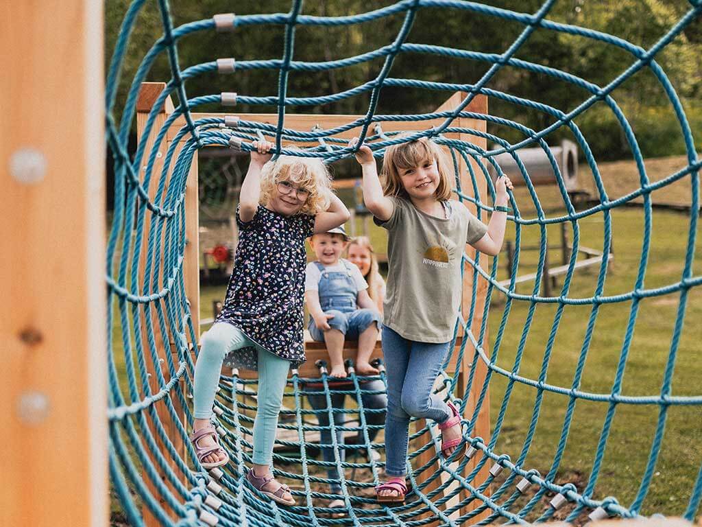 Buron Kinderpark in Wertach - Kletterschlauch