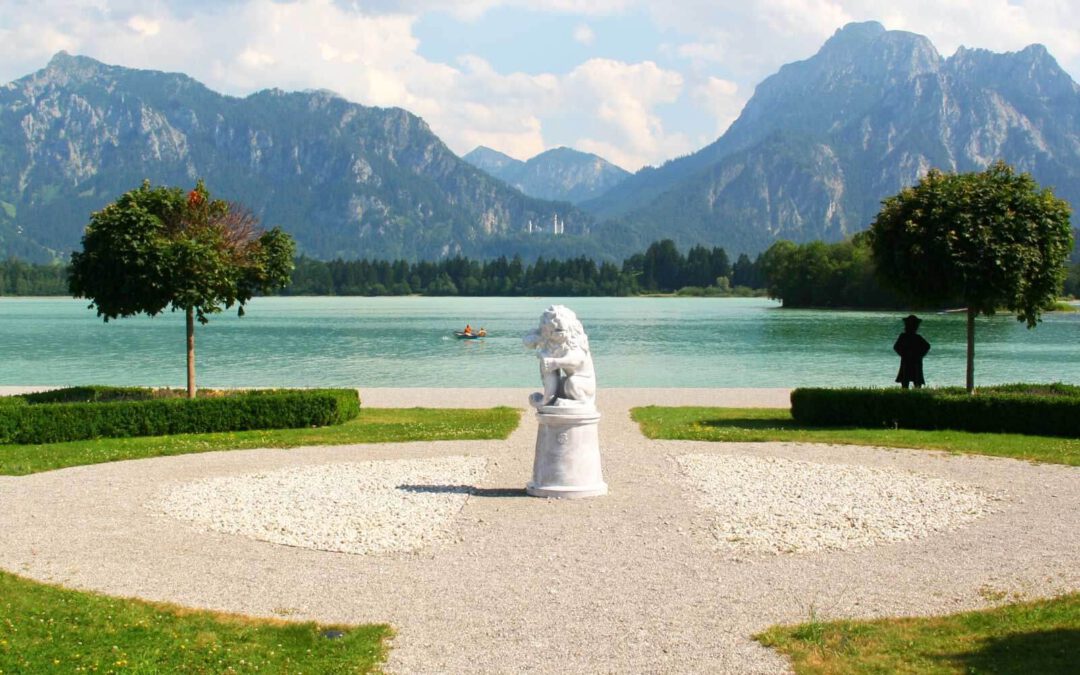 Forggensee bei Füssen im Ostallgäu