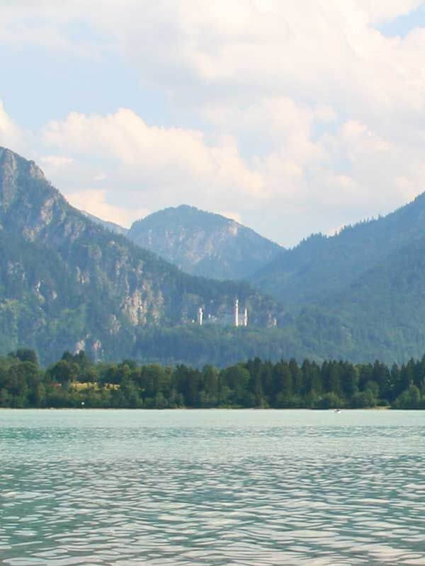 Schloss Neuschwanstein am Forggensee