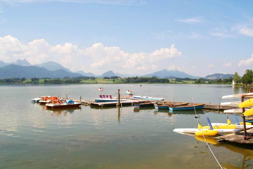 Hopfensee - Tretbootverleih