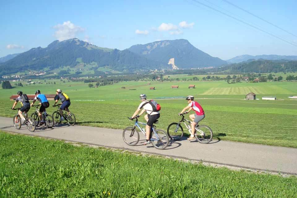 Radeln Rund um den Mittag Berg