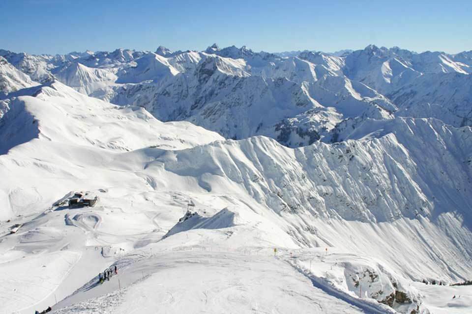 Skifahren am Nebelhorn