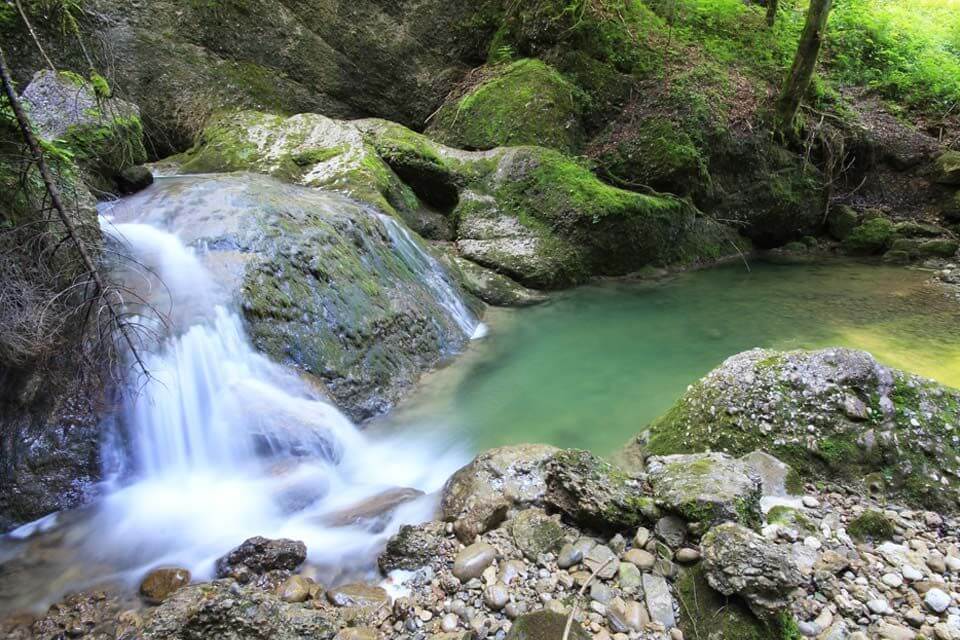 Steigbachtobel am Fuß des Mittagbergs